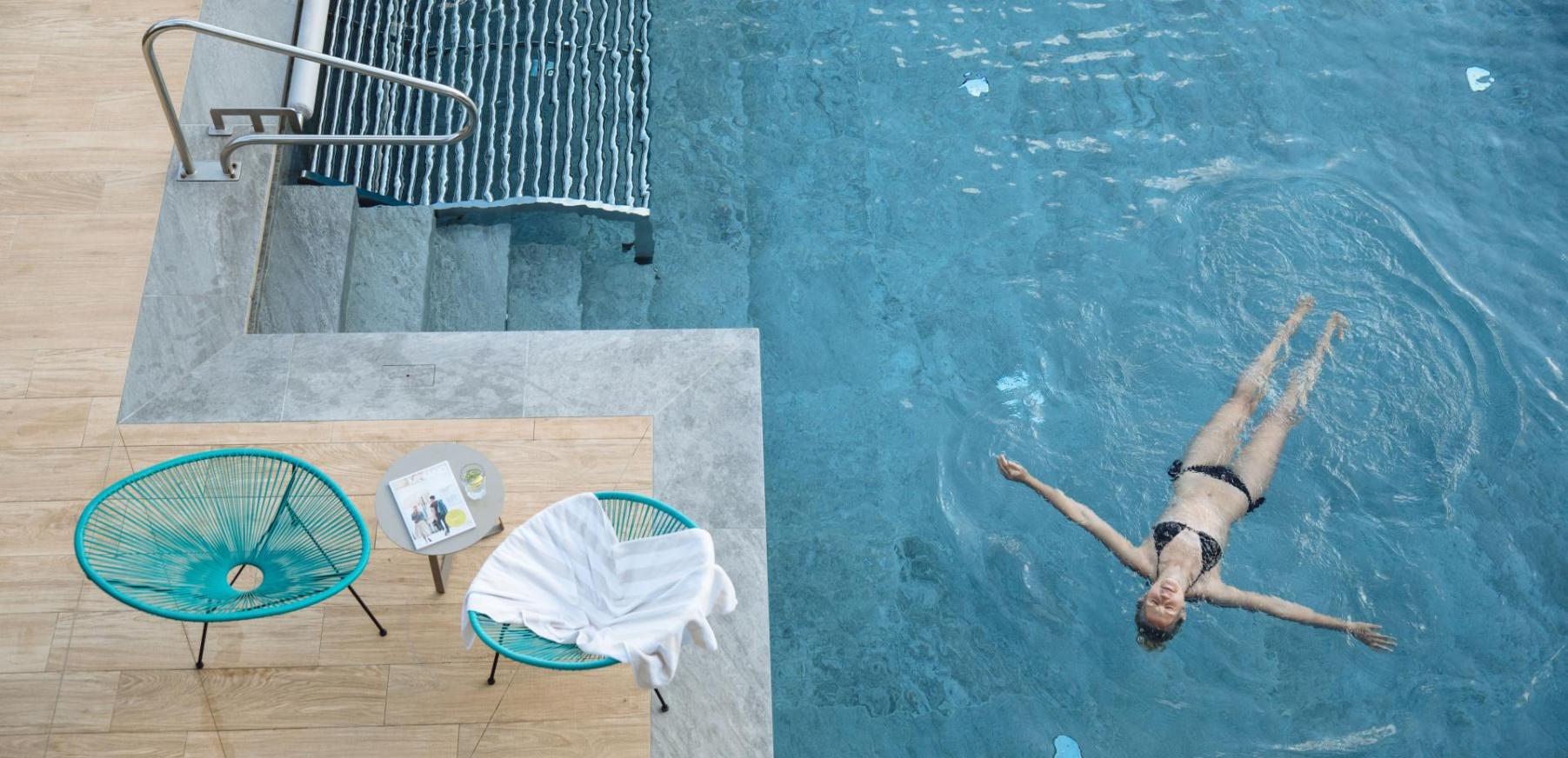 Outdoor Pool from above