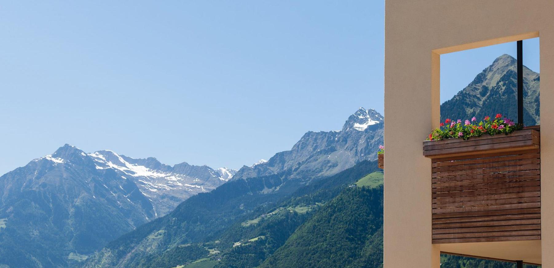 View on the Dolomites