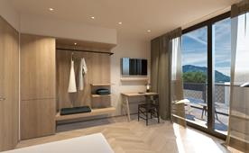 Einzelzimmer Vista mit Balkon