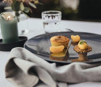 Winterliches Dessert