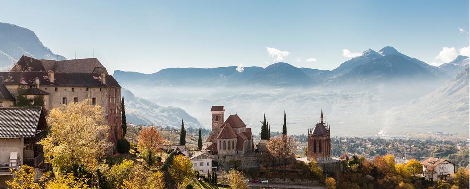 Schenna/Scena in autumn