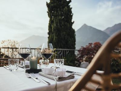 Table for two with a view