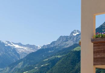 Aussicht auf die Dolomiten