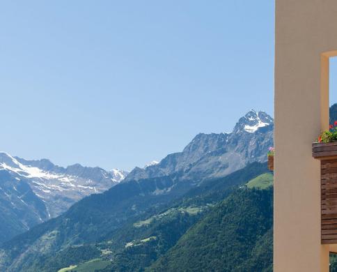 Aussicht auf die Dolomiten