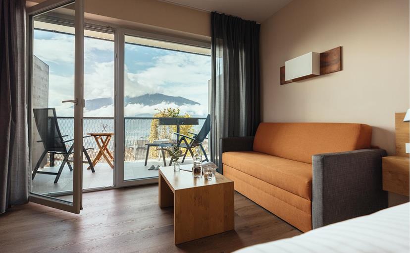 Doppelzimmer Delicious in der 2. Etage mit Balkon