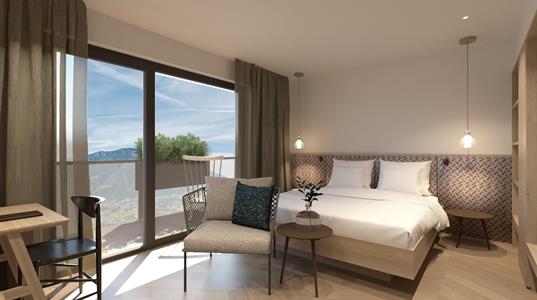 Double Room Smart with east-facing balcony