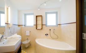 Bagno con vasca Suite Giglio