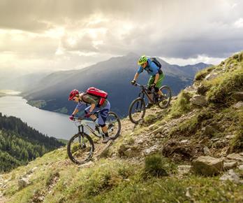 Mountainbike in Südtirol