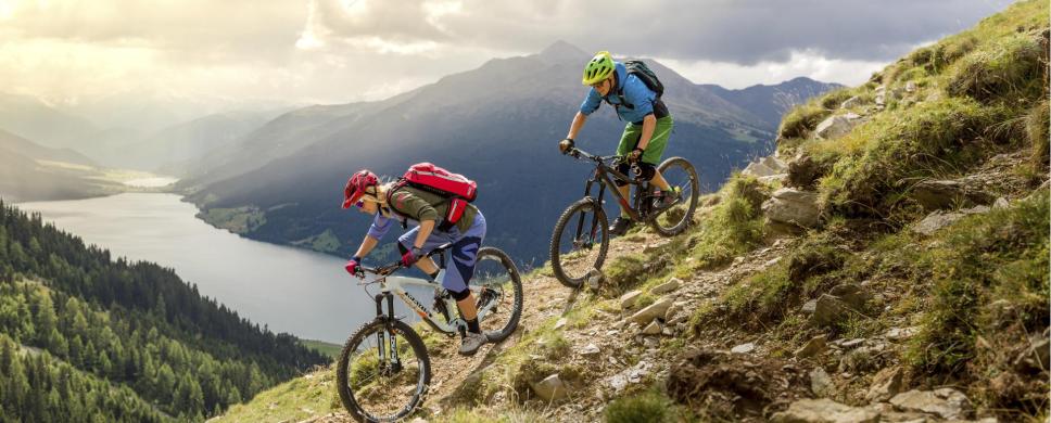Mountainbike in Südtirol